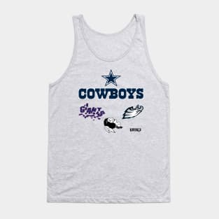 Cowboys run the NFL East Tank Top